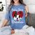 Boston Terrier Grandma Dog Owner Boston Terrier For Men Women Women's Comfort Colors T-Shirt Blue Jean