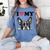 Boston Terrier I Heart My Dog Dog Lover Women's Comfort Colors T-Shirt Blue Jean