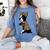 Boston Terrier Lover I Love Mom Tattoo Leopard Women's Comfort Colors T-Shirt Blue Jean