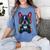 Boston Terrier Lovers Gaming Headphones Boston Terrier Women's Comfort Colors T-Shirt Blue Jean