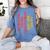 Boston Terrier Mom Dad Dog Lover Owner Women Men Women's Comfort Colors T-Shirt Blue Jean