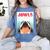 Boston Terriers Jowls Dog Mom Dog Dad Women's Comfort Colors T-Shirt Blue Jean