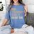 Bruh It's History Test Day You Got This History Teacher Women's Comfort Colors T-Shirt Blue Jean