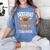 You Cannot Scare Me I'm An Toddler Teacher Halloween Men Women Kids Women's Comfort Colors T-Shirt Blue Jean