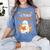 You Cant Scare Me I Teach Preschool Halloween Teacher Women's Comfort Colors T-Shirt Blue Jean You Cant Scare Me I Teach Preschool Halloween Teacher Women's Comfort Colors T-Shirt Blue Jean