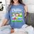 Chillin With My Pre-K Snowmies Christmas Teacher Xmas Women's Comfort Colors T-Shirt Blue Jean