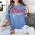 Choir Chorister Choir Teacher Choir Director Women's Comfort Colors T-Shirt Blue Jean