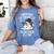 Christmas Surviving Teacher Life Meltdown Xmas Women Men Women's Comfort Colors T-Shirt Blue Jean