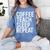 Coffee Teach Sleep Repeat Shirt Coffee Men Women Teacher Women's Comfort Colors T-Shirt Blue Jean