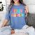 Color Special Education Squad Groovy Dream Team SPED Teacher Women's Comfort Colors T-Shirt Blue Jean Color Special Education Squad Groovy Dream Team SPED Teacher Women's Comfort Colors T-Shirt Blue Jean
