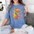Colorful Brain Art Teacher Artist Painter Student Women's Comfort Colors T-Shirt Blue Jean Colorful Brain Art Teacher Artist Painter Student Women's Comfort Colors T-Shirt Blue Jean