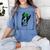 Cool Saint Patrick's Boston Terrier T Shirt For Dogs Lovers Women's Comfort Colors T-Shirt Blue Jean