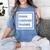Cuban Language Teacher Women's Comfort Colors T-Shirt Blue Jean
