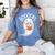 Cute Ghost Book Reading Halloween Teacher Women's Comfort Colors T-Shirt Blue Jean Cute Ghost Book Reading Halloween Teacher Women's Comfort Colors T-Shirt Blue Jean