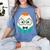 Cute Good Egg Teacher Halloween Costume Food Group Women's Comfort Colors T-Shirt Blue Jean