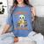 Cute Halloween Teacher Librarian Mummy Reading Books Women's Comfort Colors T-Shirt Blue Jean Cute Halloween Teacher Librarian Mummy Reading Books Women's Comfort Colors T-Shirt Blue Jean