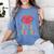 Cute Maestra Teacher Women's Comfort Colors T-Shirt Blue Jean Cute Maestra Teacher Women's Comfort Colors T-Shirt Blue Jean