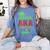 Cute Pretty Educators & Teacher Aka Educator Women's Comfort Colors T-Shirt Blue Jean Cute Pretty Educators & Teacher Aka Educator Women's Comfort Colors T-Shirt Blue Jean