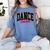 Dance Teacher Leopard Dancing Life Girls Women Dancer Women's Comfort Colors T-Shirt Blue Jean Dance Teacher Leopard Dancing Life Girls Women Dancer Women's Comfort Colors T-Shirt Blue Jean