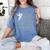 Disney Peter Pan Tinkerbell Teacher Pixie Dust And Coffee Women's Comfort Colors T-Shirt Blue Jean Disney Peter Pan Tinkerbell Teacher Pixie Dust And Coffee Women's Comfort Colors T-Shirt Blue Jean