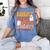 What Are We Doing Today Halloween PE Spooky Teacher Women's Comfort Colors T-Shirt Blue Jean