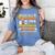 I Don't Need A Costume I'm A High School Teacher Halloween Women's Comfort Colors T-Shirt Blue Jean