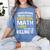 I Never Dreamed One Day I'd Be A Cool Math Teacher Women's Comfort Colors T-Shirt Blue Jean I Never Dreamed One Day I'd Be A Cool Math Teacher Women's Comfort Colors T-Shirt Blue Jean