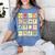 Dual Language Crew Bilingual Spanish Teacher Back To School For Men Women Women's Comfort Colors T-Shirt Blue Jean