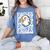 Eagles School Sports Fan Team Spirit Teacher Parent Student Women's Comfort Colors T-Shirt Blue Jean