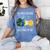 Earth Rotation Earth Day Science Teacher Kids Women Women's Comfort Colors T-Shirt Blue Jean Earth Rotation Earth Day Science Teacher Kids Women Women's Comfort Colors T-Shirt Blue Jean