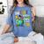 Earth Without Art Is Just Eh Artist Art Teacher Women's Comfort Colors T-Shirt Blue Jean