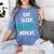 Eat Sleep Math Repeat Math Teacher Men Women Girls Kids Women's Comfort Colors T-Shirt Blue Jean