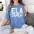 English Language Art Teacher Crew ELA Squad English Teacher Women's Comfort Colors T-Shirt Blue Jean English Language Art Teacher Crew ELA Squad English Teacher Women's Comfort Colors T-Shirt Blue Jean