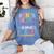 English Teaching ENL Teacher Language Is What We Do Women's Comfort Colors T-Shirt Blue Jean
