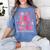 In My Esl Teacher Era Back To School ESL Teacher Groovy Women's Comfort Colors T-Shirt Blue Jean In My Esl Teacher Era Back To School ESL Teacher Groovy Women's Comfort Colors T-Shirt Blue Jean