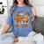 Fall In Love With Reading Book Autumn Pumpkins And Teachers Women's Comfort Colors T-Shirt Blue Jean Fall In Love With Reading Book Autumn Pumpkins And Teachers Women's Comfort Colors T-Shirt Blue Jean