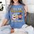 Are You Fall O Ween Directions Halloween Teacher Ghost Women's Comfort Colors T-Shirt Blue Jean Are You Fall O Ween Directions Halloween Teacher Ghost Women's Comfort Colors T-Shirt Blue Jean