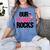 Our Flock Rocks Flamingo Mother's Day Teacher Women's Comfort Colors T-Shirt Blue Jean Our Flock Rocks Flamingo Mother's Day Teacher Women's Comfort Colors T-Shirt Blue Jean