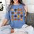 Folk Art Pumpkins Teacher Nurses Admin Witch Halloween Cute Women's Comfort Colors T-Shirt Blue Jean Folk Art Pumpkins Teacher Nurses Admin Witch Halloween Cute Women's Comfort Colors T-Shirt Blue Jean
