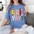Fri-Yay Happy Friday Lovers Teacher Weekend Women Women's Comfort Colors T-Shirt Blue Jean Fri-Yay Happy Friday Lovers Teacher Weekend Women Women's Comfort Colors T-Shirt Blue Jean