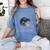 Full Moon Teacher Humor For Men Women Girls Kids Women's Comfort Colors T-Shirt Blue Jean