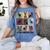 Funny Boston Terrier Quote In My Boston Terrier Era Cool Dog Men Women Women's Comfort Colors T-Shirt Blue Jean