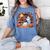 Ghost Book Reading Halloween Books Lover Teacher Women's Comfort Colors T-Shirt Blue Jean Ghost Book Reading Halloween Books Lover Teacher Women's Comfort Colors T-Shirt Blue Jean