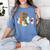 Ghosts Reading Books Teacher Halloween Librarian Boooks Women's Comfort Colors T-Shirt Blue Jean Ghosts Reading Books Teacher Halloween Librarian Boooks Women's Comfort Colors T-Shirt Blue Jean