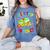 Groovy Field Trip Anyone Happy Field Day For Teachers Kids Women's Comfort Colors T-Shirt Blue Jean Groovy Field Trip Anyone Happy Field Day For Teachers Kids Women's Comfort Colors T-Shirt Blue Jean