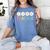 Groovy Teacher Cute Daisy Flower Retro Back To School Women's Comfort Colors T-Shirt Blue Jean Groovy Teacher Cute Daisy Flower Retro Back To School Women's Comfort Colors T-Shirt Blue Jean