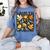 Growth Not Perfection Abstract Florals SPED Teacher Women's Comfort Colors T-Shirt Blue Jean Growth Not Perfection Abstract Florals SPED Teacher Women's Comfort Colors T-Shirt Blue Jean