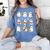 Halloween Ghost Playing Musical Instruments Music Teacher Women's Comfort Colors T-Shirt Blue Jean Halloween Ghost Playing Musical Instruments Music Teacher Women's Comfort Colors T-Shirt Blue Jean