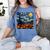 Halloween Pumpkin Starry Night Van Gogh Art Teacher Women's Comfort Colors T-Shirt Blue Jean Halloween Pumpkin Starry Night Van Gogh Art Teacher Women's Comfort Colors T-Shirt Blue Jean