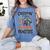 Halloween Teacher Creepin It Real With My 4th Grade Monsters Women's Comfort Colors T-Shirt Blue Jean Halloween Teacher Creepin It Real With My 4th Grade Monsters Women's Comfort Colors T-Shirt Blue Jean